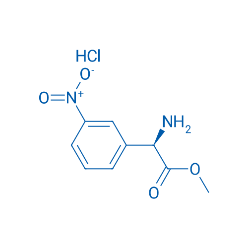 Methyl (R)-2-amino-2-(3-nitrophenyl)acetate hydrochloride 250mg
