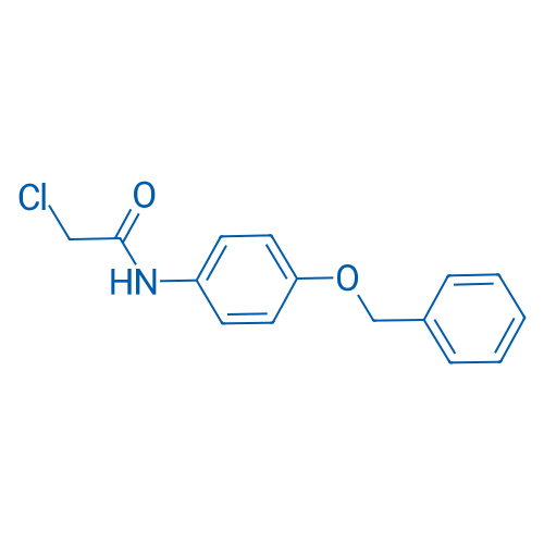 N-(4-(Benzyloxy)phenyl)-2-chloroacetamide 1g
