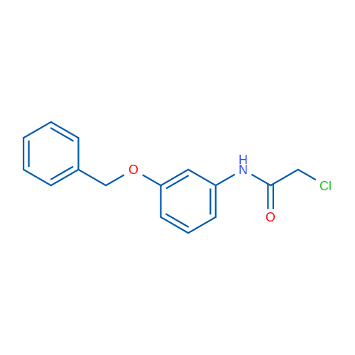N-(3-(Benzyloxy)phenyl)-2-chloroacetamide 1g