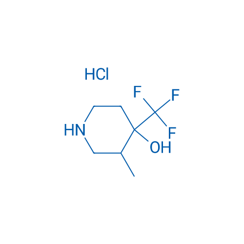 3-Methyl-4-(trifluoromethyl)piperidin-4-ol hydrochloride 100mg