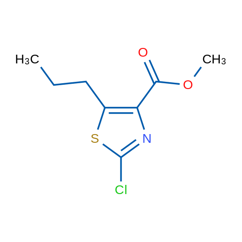 Methyl 2-chloro-5-propylthiazole-4-carboxylate 1g