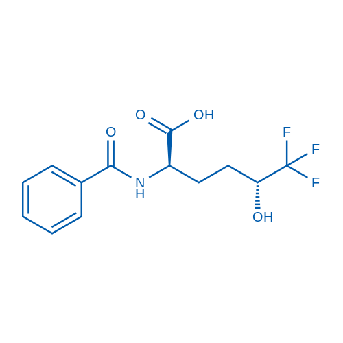 (2R,5R)-6,6,6-Trifluoro-5-hydroxy-2-(phenylformamido)hexanoic acid 1g