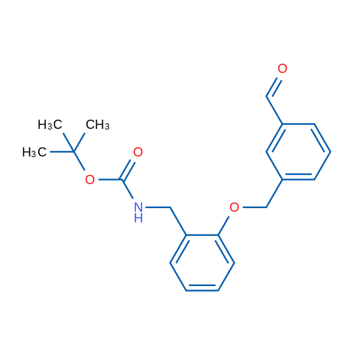 tert-Butyl N-({2-[(3-formylphenyl)methoxy]phenyl}methyl)carbamate 5g