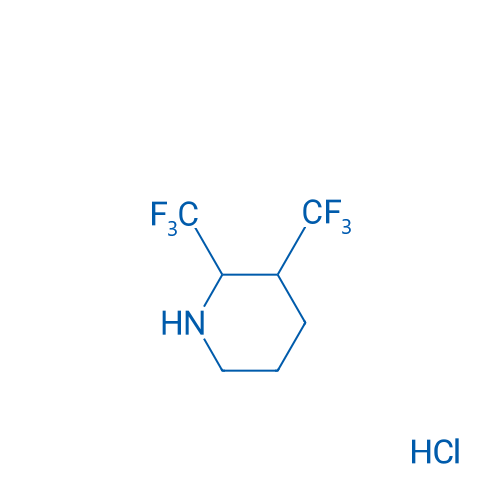 2,3-Bis(trifluoromethyl)piperidine hydrochloride 1g