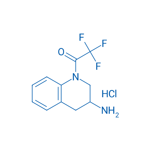 1-(3-Amino-1,2,3,4-tetrahydroquinolin-1-yl)-2,2,2-trifluoroethan-1-one hydrochloride 250mg