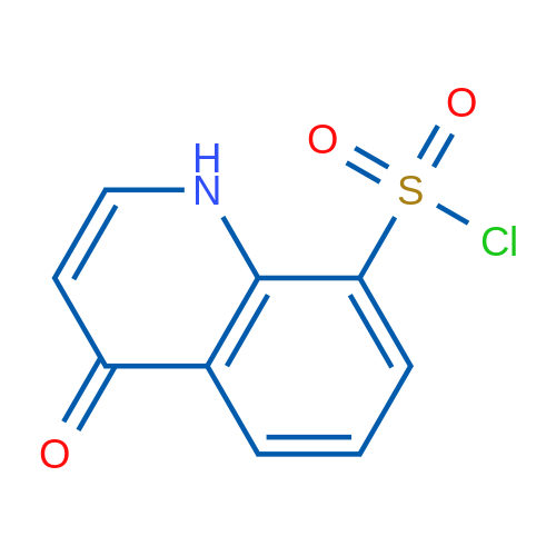 4-Oxo-1,4-dihydroquinoline-8-sulfonyl chloride 1g