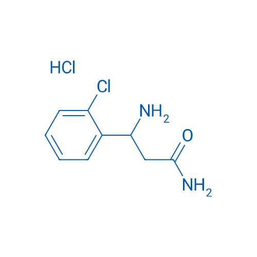 3-Amino-3-(2-chlorophenyl)propanamide hydrochloride 1g