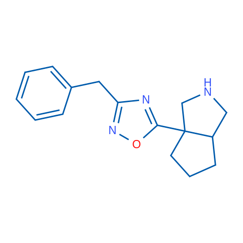 3-Benzyl-5-{octahydrocyclopenta[c]pyrrol-3a-yl}-1,2,4-oxadiazole 1g