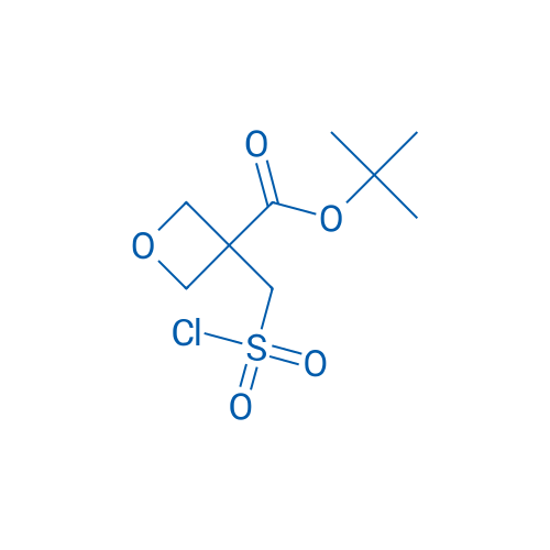 tert-butyl 3-[(chlorosulfonyl)methyl]oxetane-3-carboxylate 100mg