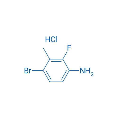 4-Bromo-2-fluoro-3-methylaniline hydrochloride 1g