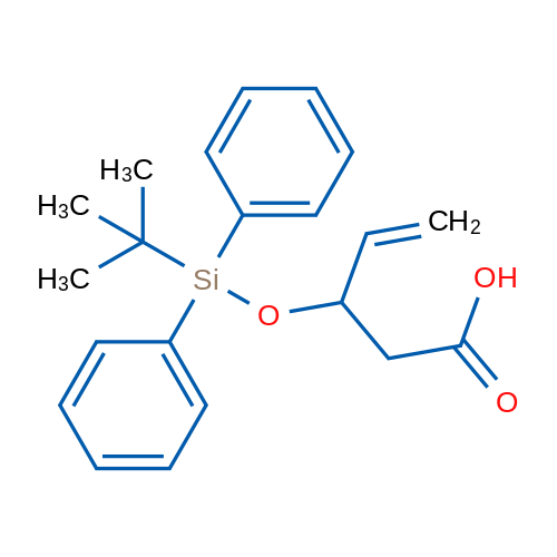 3-[(tert-Butyldiphenylsilyl)oxy]pent-4-enoic acid 1g