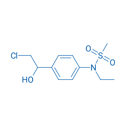 N-[4-(2-Chloro-1-hydroxyethyl)phenyl]-N-ethylmethanesulfonamide 1g