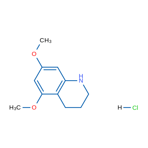 5,7-Dimethoxy-1,2,3,4-tetrahydroquinoline hydrochloride 1g