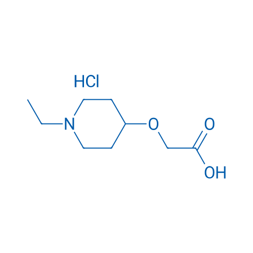 [(1-Ethylpiperidin-4-yl)oxy]acetic acid hydrochloride 5g