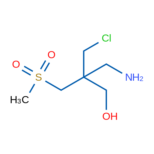 3-Amino-2-(chloromethyl)-2-(methanesulfonylmethyl)propan-1-ol 1g