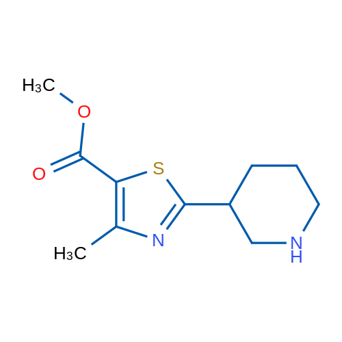 Methyl 4-methyl-2-(piperidin-3-yl)thiazole-5-carboxylate 5g