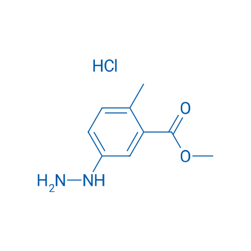 Methyl 5-hydrazinyl-2-methylbenzoate hydrochloride 1g