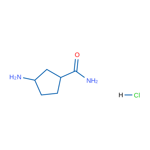 3-Aminocyclopentane-1-carboxamide hydrochloride 1g