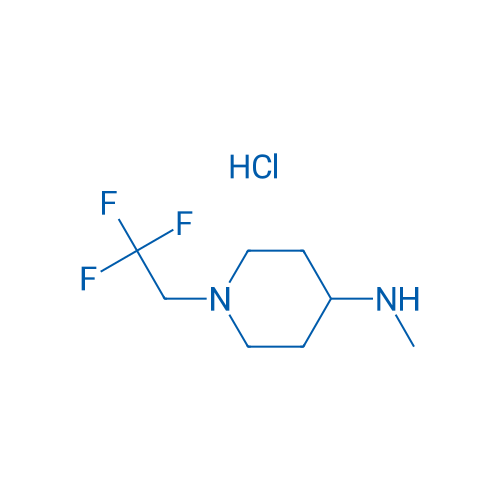 N-Methyl-1-(2,2,2-trifluoroethyl)piperidin-4-amine hydrochloride 1g