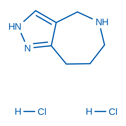 2H,4H,5H,6H,7H,8H-Pyrazolo[4,3-c]azepine dihydrochloride 50mg