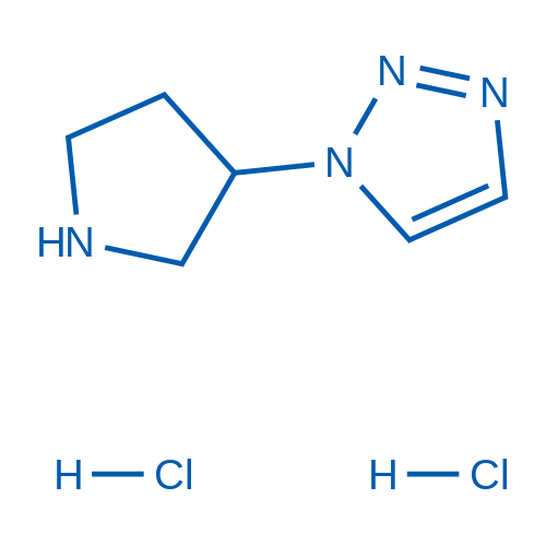 1-(Pyrrolidin-3-yl)-1H-1,2,3-triazole dihydrochloride 100mg