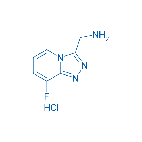 (8-Fluoro-[1,2,4]triazolo[4,3-a]pyridin-3-yl)methanamine hydrochloride 1g