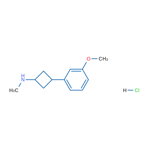 3-(3-Methoxyphenyl)-N-methylcyclobutan-1-amine hydrochloride 1g