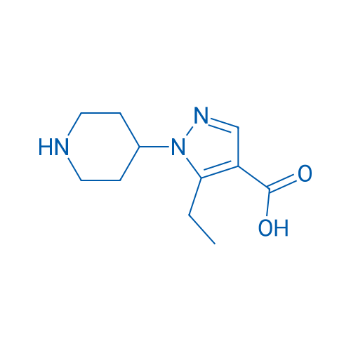 5-Ethyl-1-(piperidin-4-yl)-1H-pyrazole-4-carboxylic acid 1g