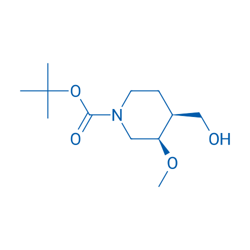 tert-Butyl cis-4-(hydroxymethyl)-3-methoxypiperidine-1-carboxylate 10g