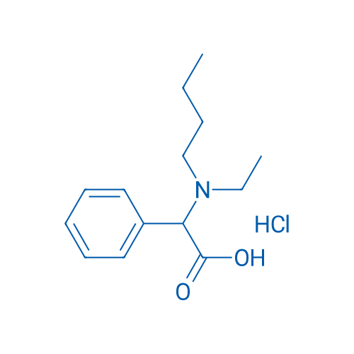 2-(Butyl(ethyl)amino)-2-phenylacetic acid hydrochloride 1g