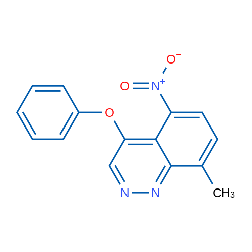 8-Methyl-5-nitro-4-phenoxycinnoline 1g