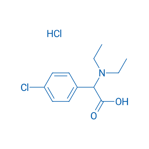 2-(4-Chlorophenyl)-2-(diethylamino)acetic acid hydrochloride 1g