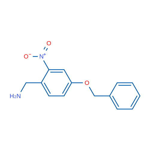(4-(Benzyloxy)-2-nitrophenyl)methanamine 1g