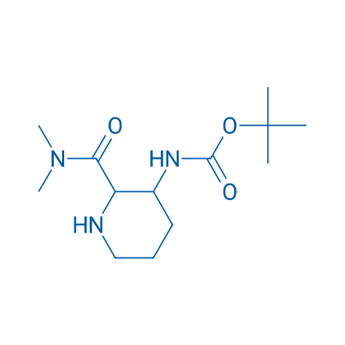 tert-Butyl (2-(dimethylcarbamoyl)piperidin-3-yl)carbamate 1g