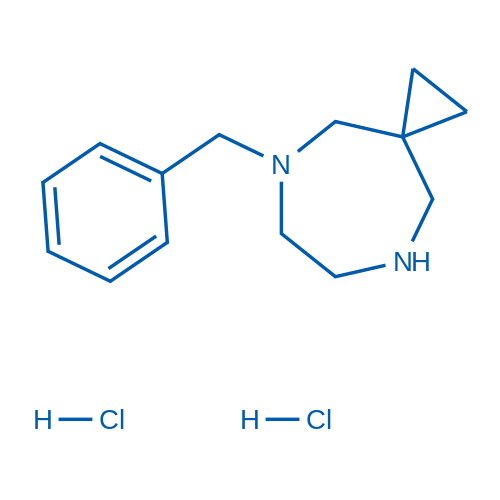 5-Benzyl-5,8-diazaspiro[2.6]nonane dihydrochloride 1g