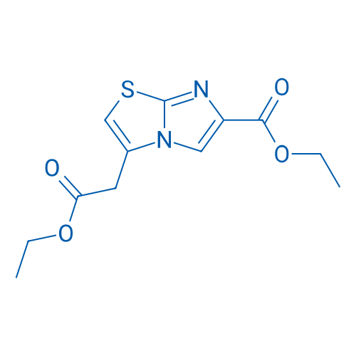 Ethyl 3-(2-ethoxy-2-oxoethyl)imidazo[2,1-b]thiazole-6-carboxylate 250mg