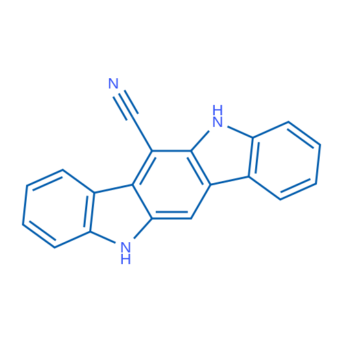 5,11-Dihydroindolo[3,2-b]carbazole-6-carbonitrile 1g