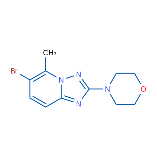 4-(6-Bromo-5-methyl-[1,2,4]triazolo[1,5-a]pyridin-2-yl)morpholine 1g