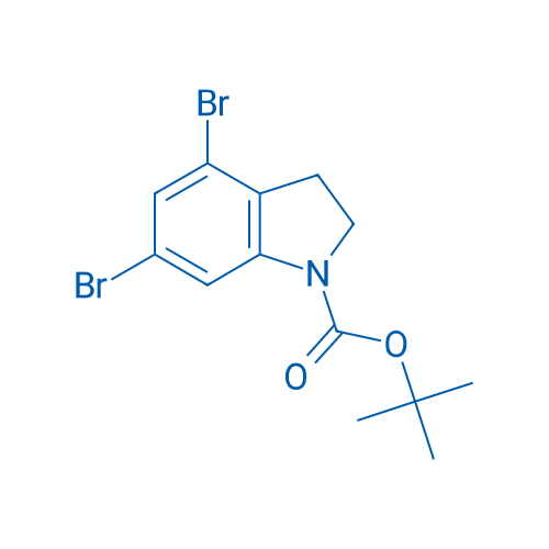 tert-Butyl 4,6-dibromoindoline-1-carboxylate 100mg