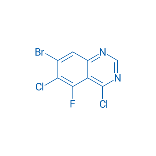 7-Bromo-4,6-dichloro-5-fluoroquinazoline 100mg