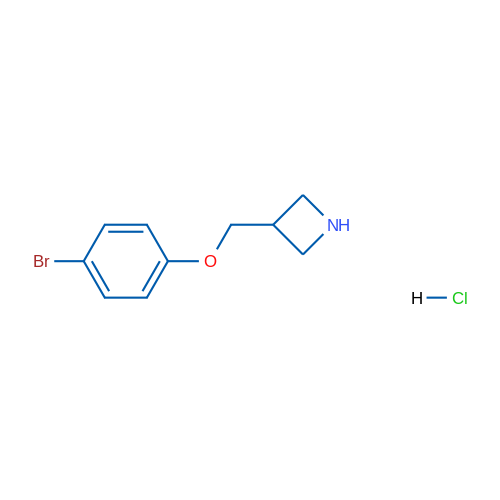 3-((4-Bromophenoxy)methyl)azetidine hydrochloride 1g