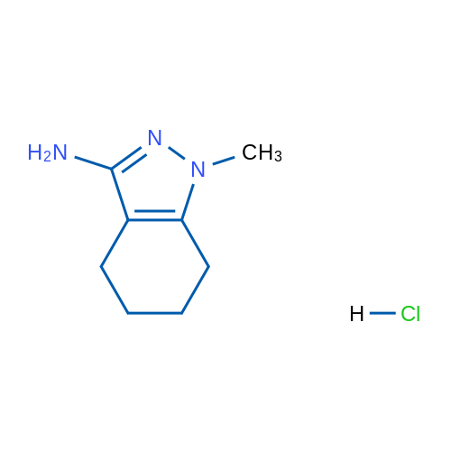 1-Methyl-4,5,6,7-tetrahydro-1H-indazol-3-amine hydrochloride 250mg