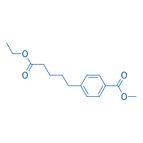 Methyl 4-(5-ethoxy-5-oxopentyl)benzoate 1g