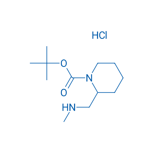 tert-Butyl 2-((methylamino)methyl)piperidine-1-carboxylate hydrochloride 100mg