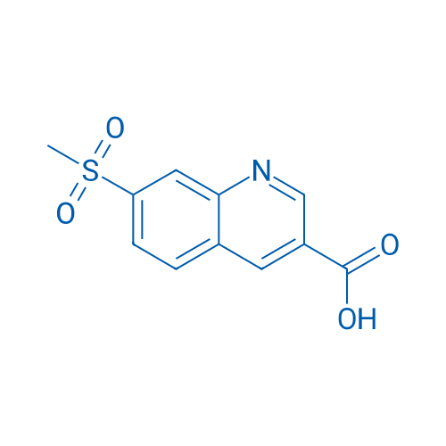 7-(Methylsulfonyl)quinoline-3-carboxylic acid 1g
