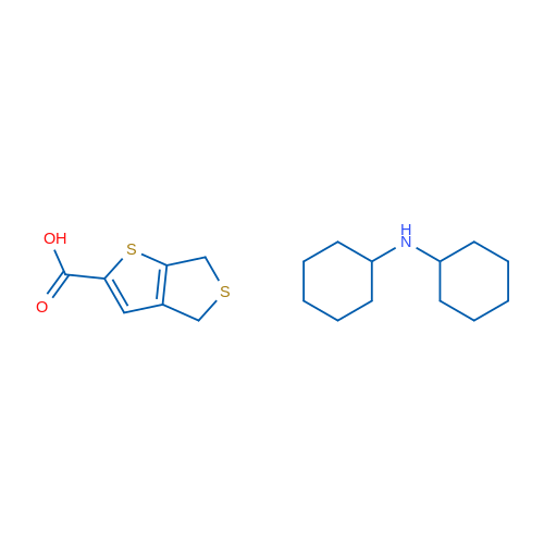 Dicyclohexylamine 4,6-dihydrothieno[3,4-b]thiophene-2-carboxylate 1g