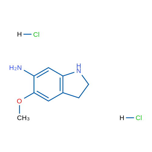 5-Methoxyindolin-6-amine dihydrochloride 1g