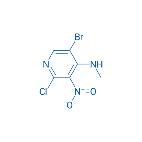 5-Bromo-2-chloro-N-methyl-3-nitropyridin-4-amine 250mg