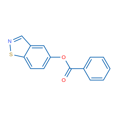 Benzo[d]isothiazol-5-yl benzoate 1g