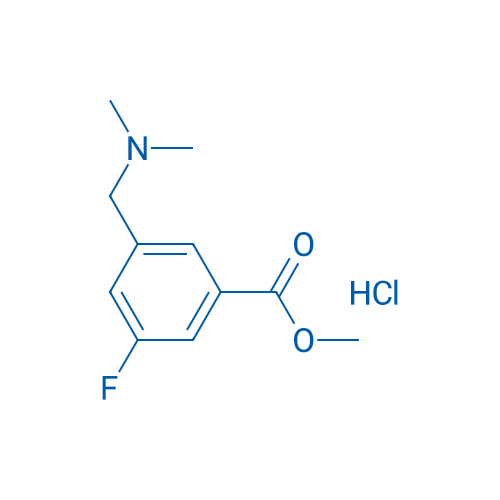 Methyl 3-((dimethylamino)methyl)-5-fluorobenzoate hydrochloride 250mg